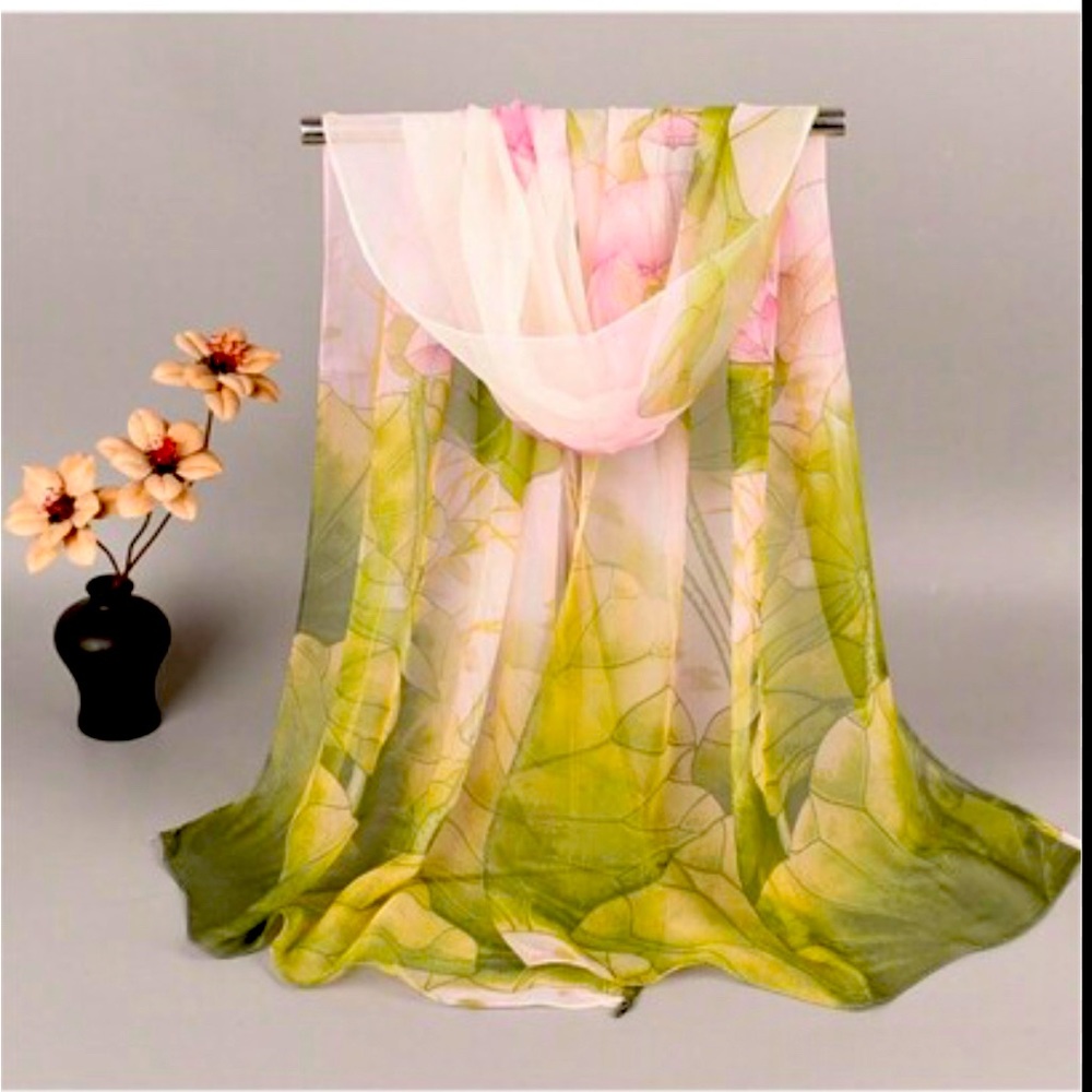 Floral scarf